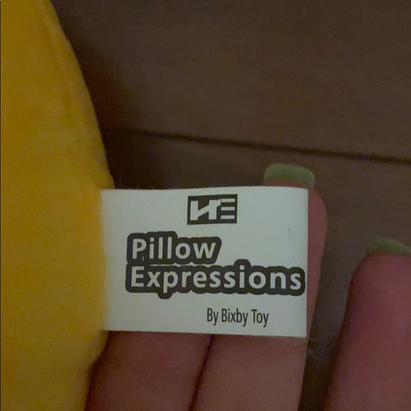 Heart Eye Emoji Pillow - Picture 3 of 3